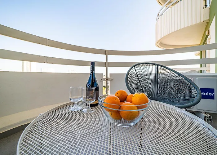 Sunrise Seaview 8 Floor - Torre 3 Castelos 아파트 포티마오